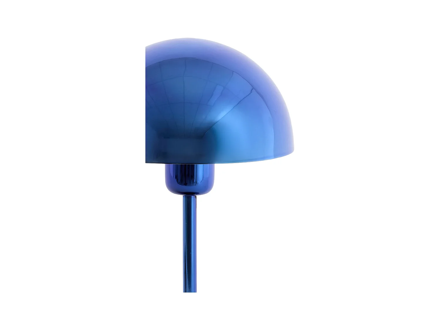 Lampe de table CEDILLO - Ø18x28 cm - Bleu