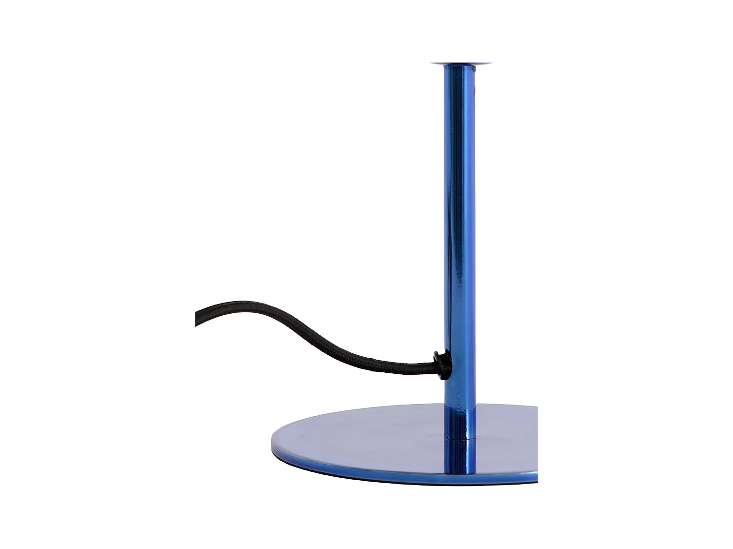 Lampe de table CEDILLO - Ø18x28 cm - Bleu