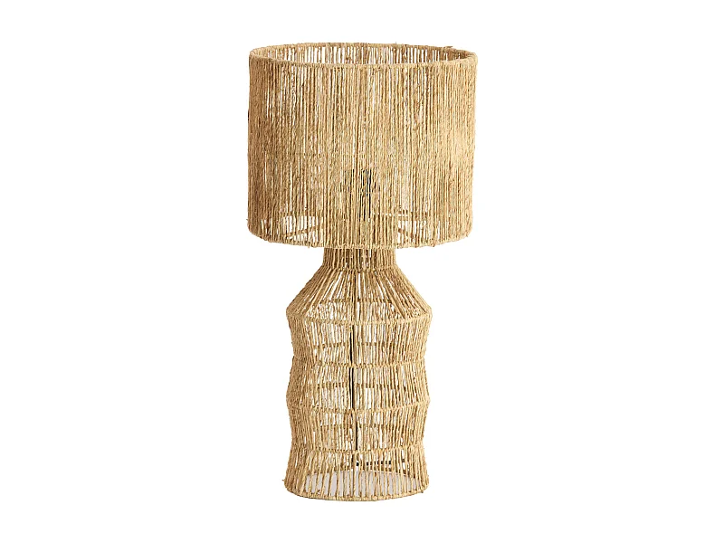 Lampe de table TIDEA - Ø28x56 cm - Marron