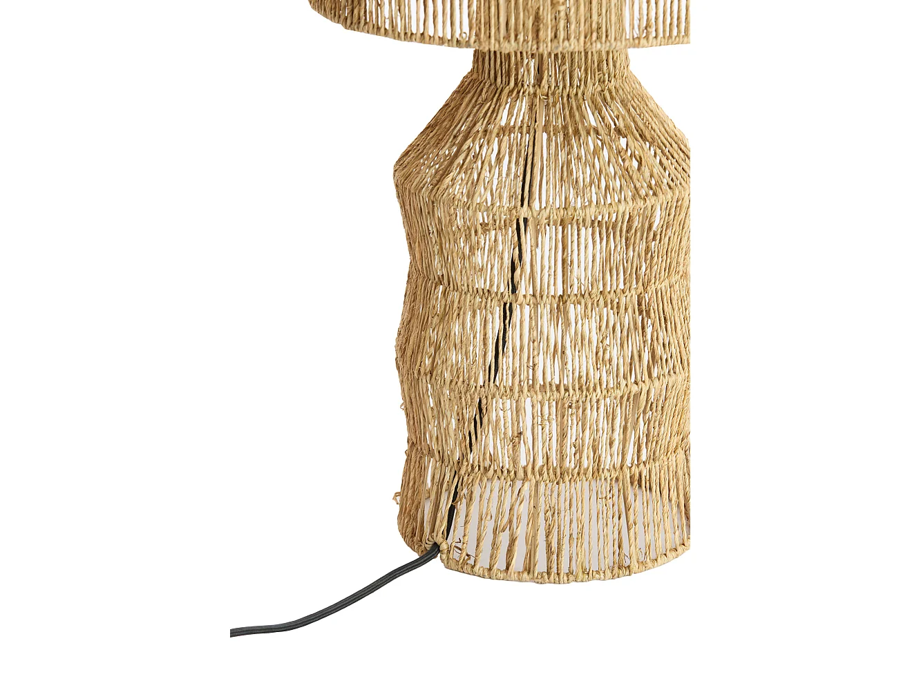 Lampe de table TIDEA - Ø28x56 cm - Marron