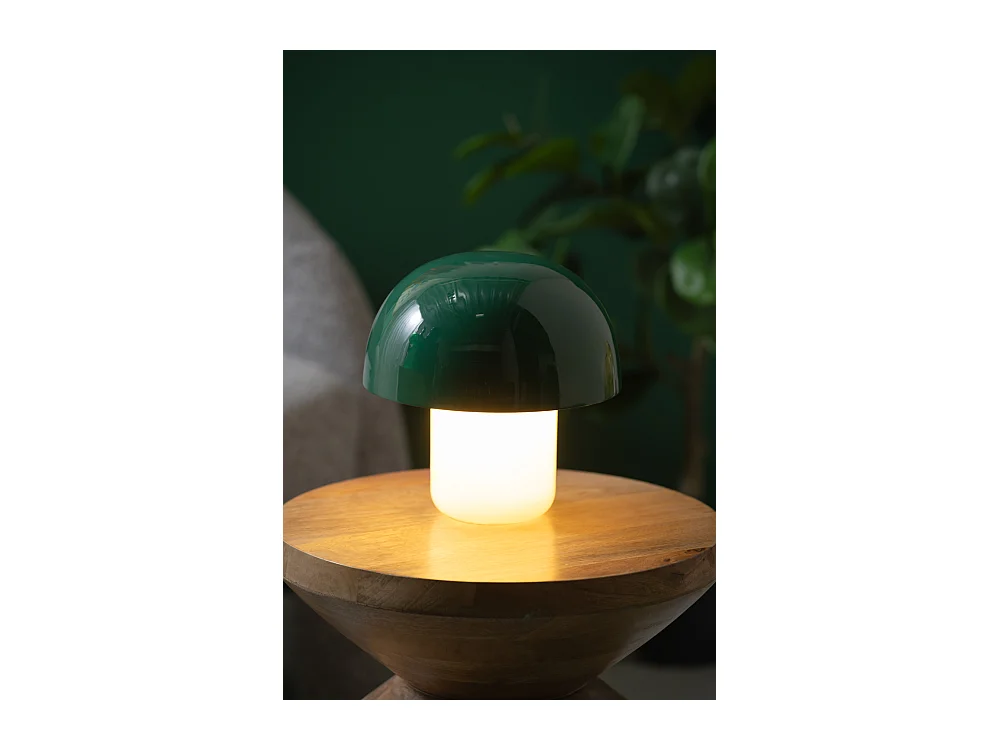 Nuevo Mini Mushroom Tischlampe - 20x20x20 cm - Grün