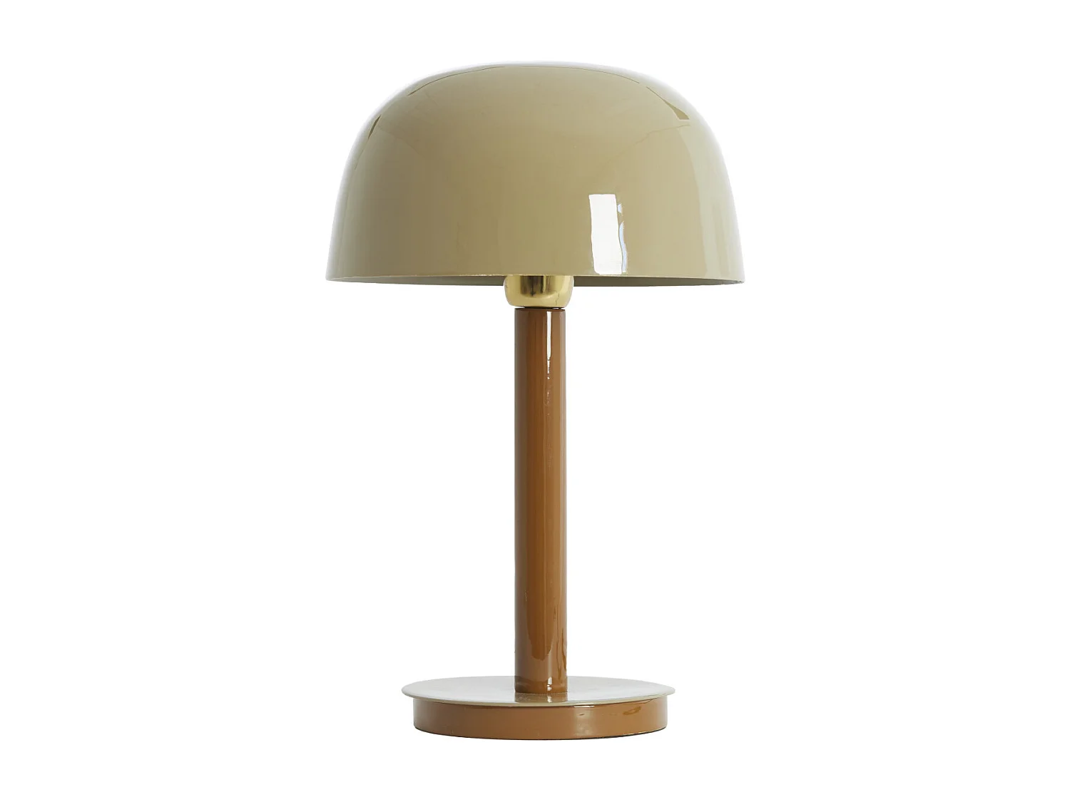 Lampe de table MARIVET - Ø25x37 cm - Marron