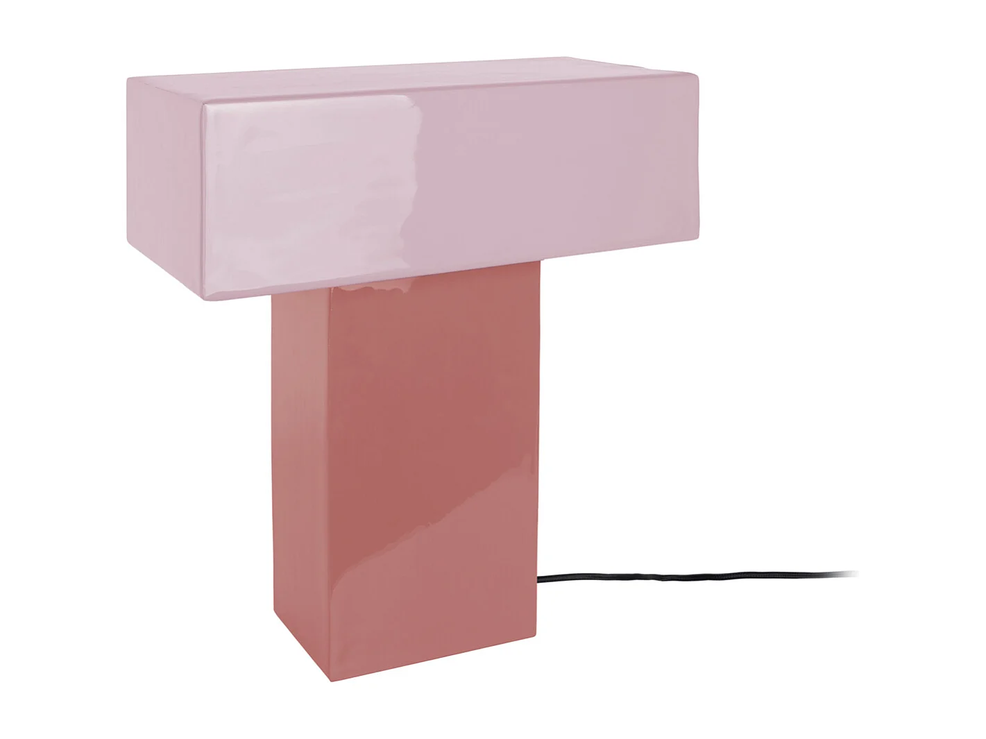 Lampe de table Grato - 32x15x35 cm - Rose
