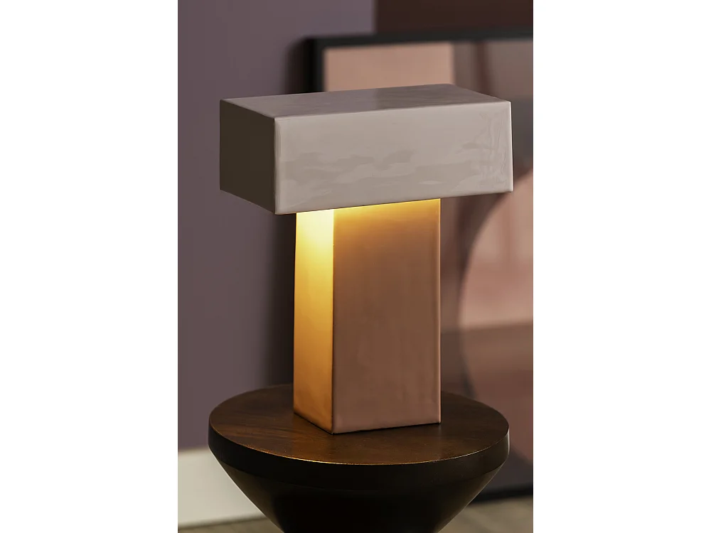 Lampe de table Grato - 32x15x35 cm - Rose