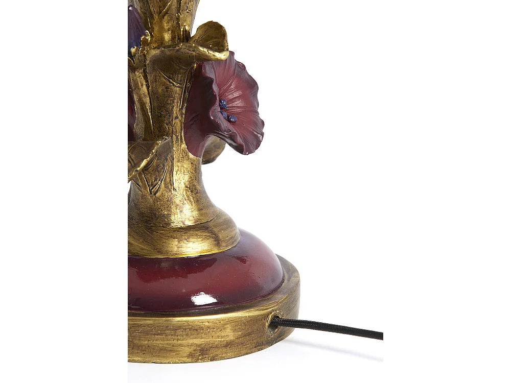 Pied de lampe BERISSO - Ø15x45,5 cm - Rouge