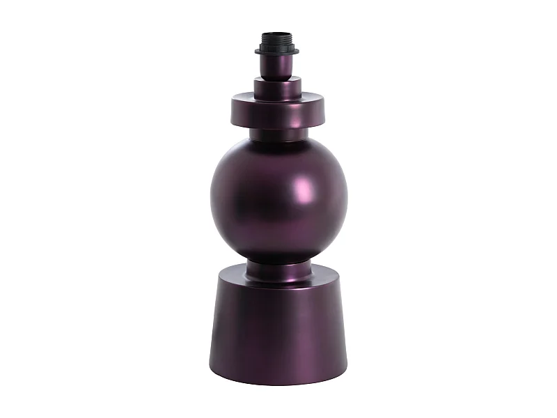 Pied de lampe BODIOSA - Ø18x47 cm - Violet