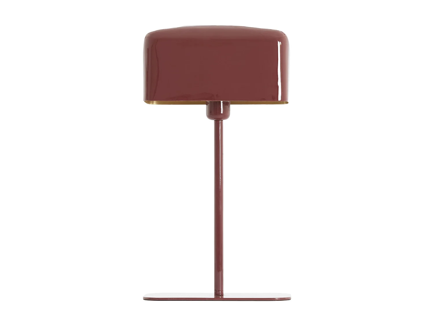Lampe de table ELENIE - 25x13x48 cm - Rouge