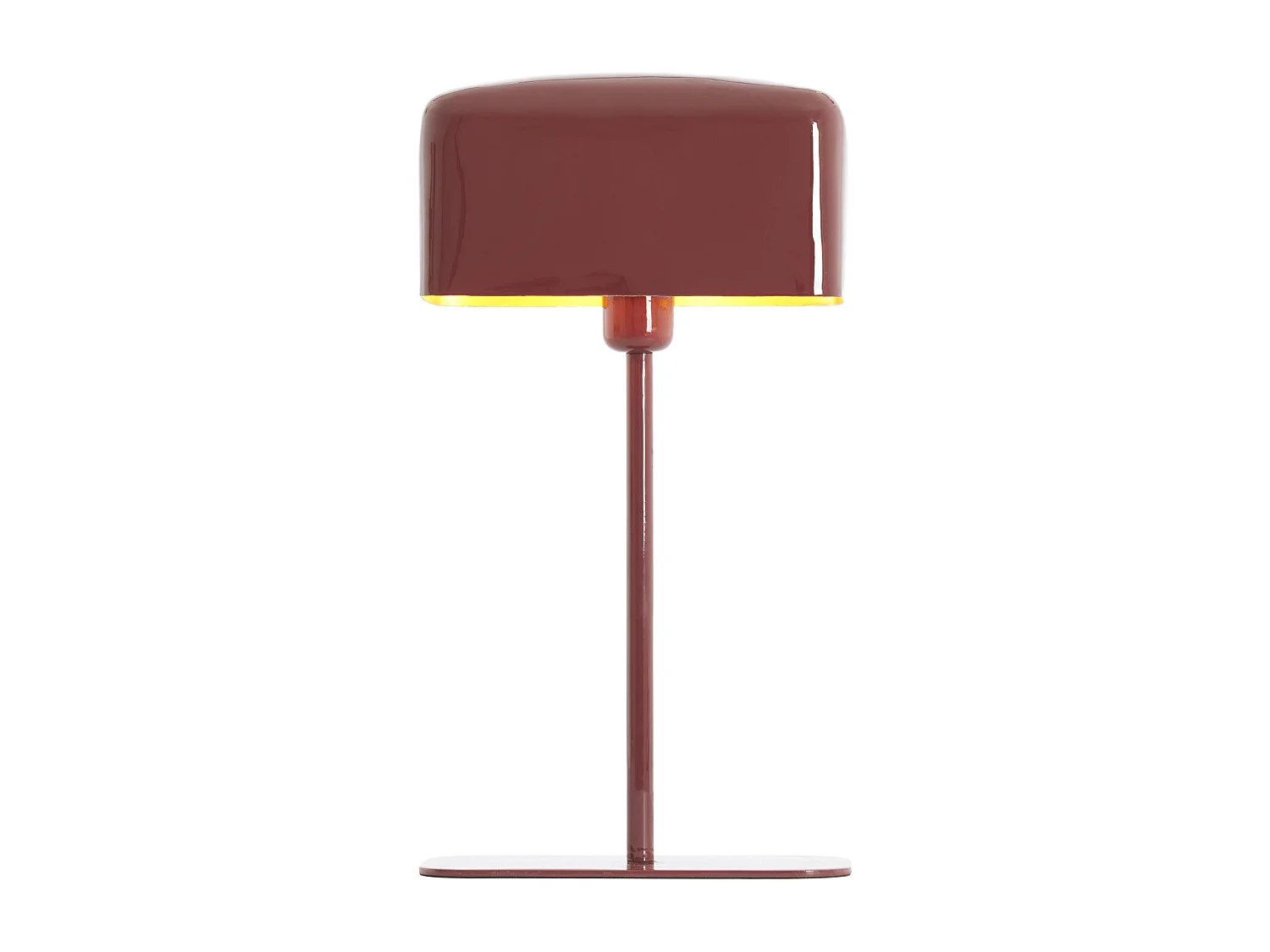 Lampe de table ELENIE - 25x13x48 cm - Rouge