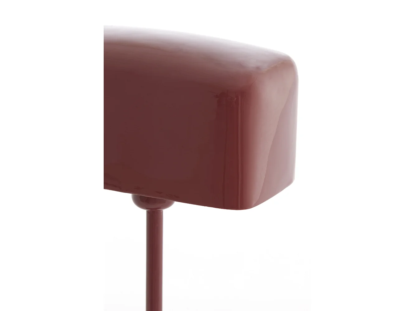 Lampe de table ELENIE - 25x13x48 cm - Rouge