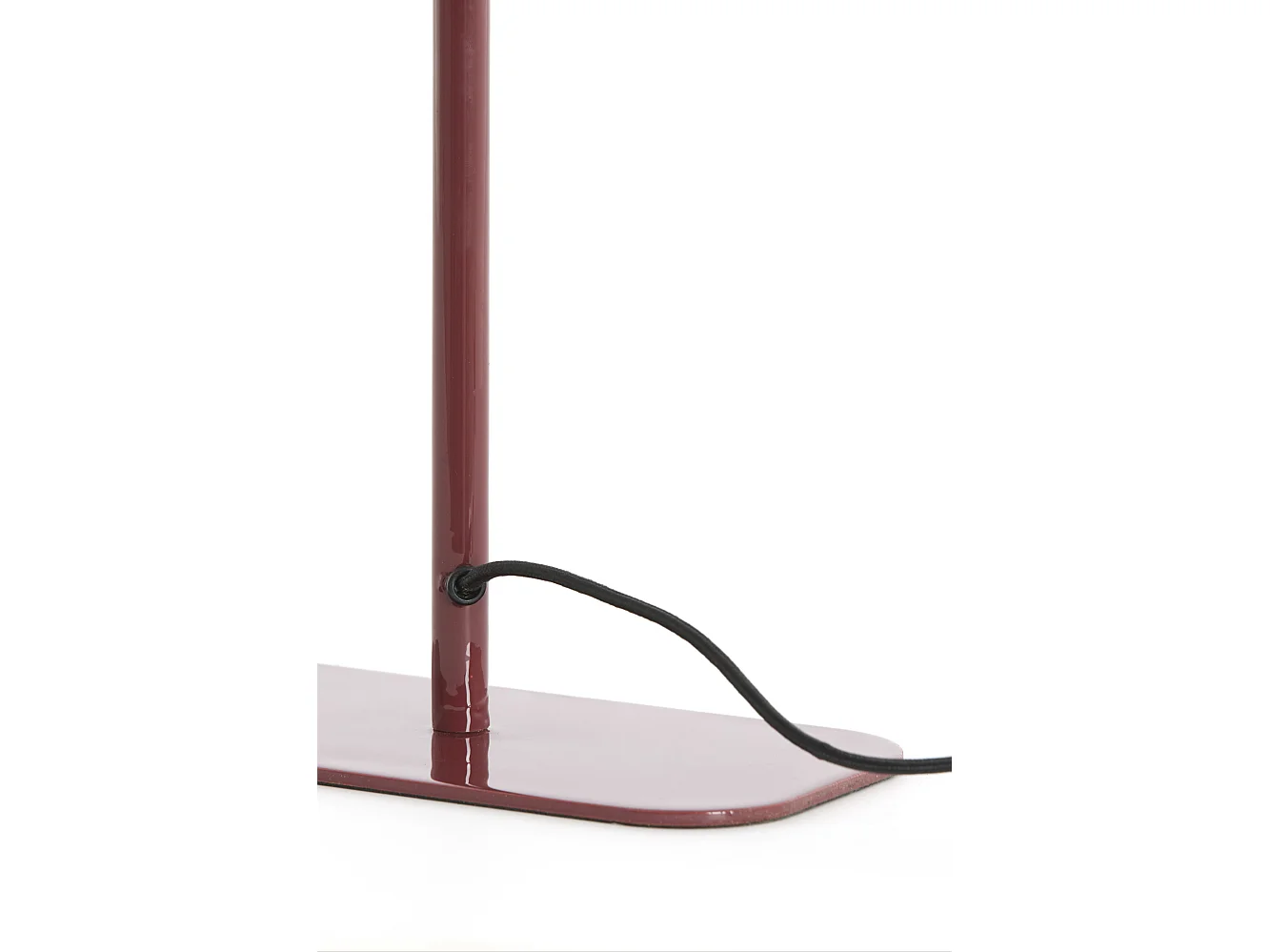 Lampe de table ELENIE - 25x13x48 cm - Rouge