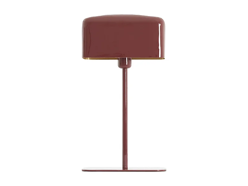 Lampe de table ELENIE - 25x13x48 cm - Rouge