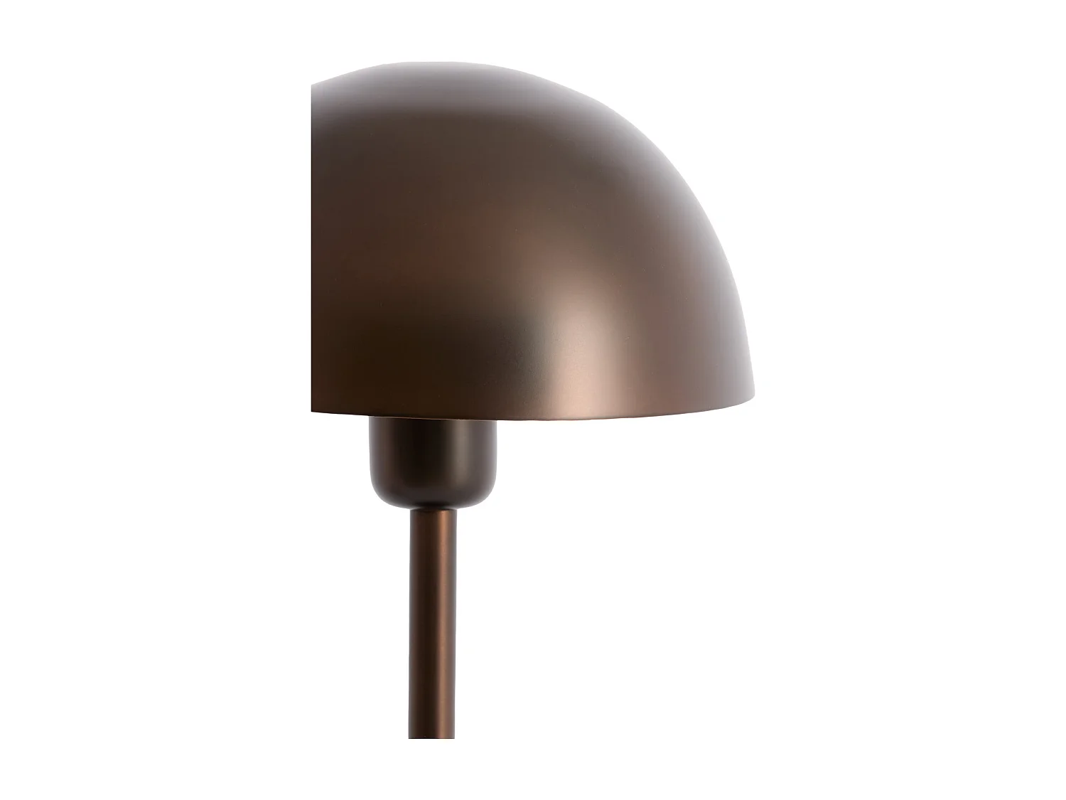 Lampe de table CEDILLO - Ø20x34 cm - Noir