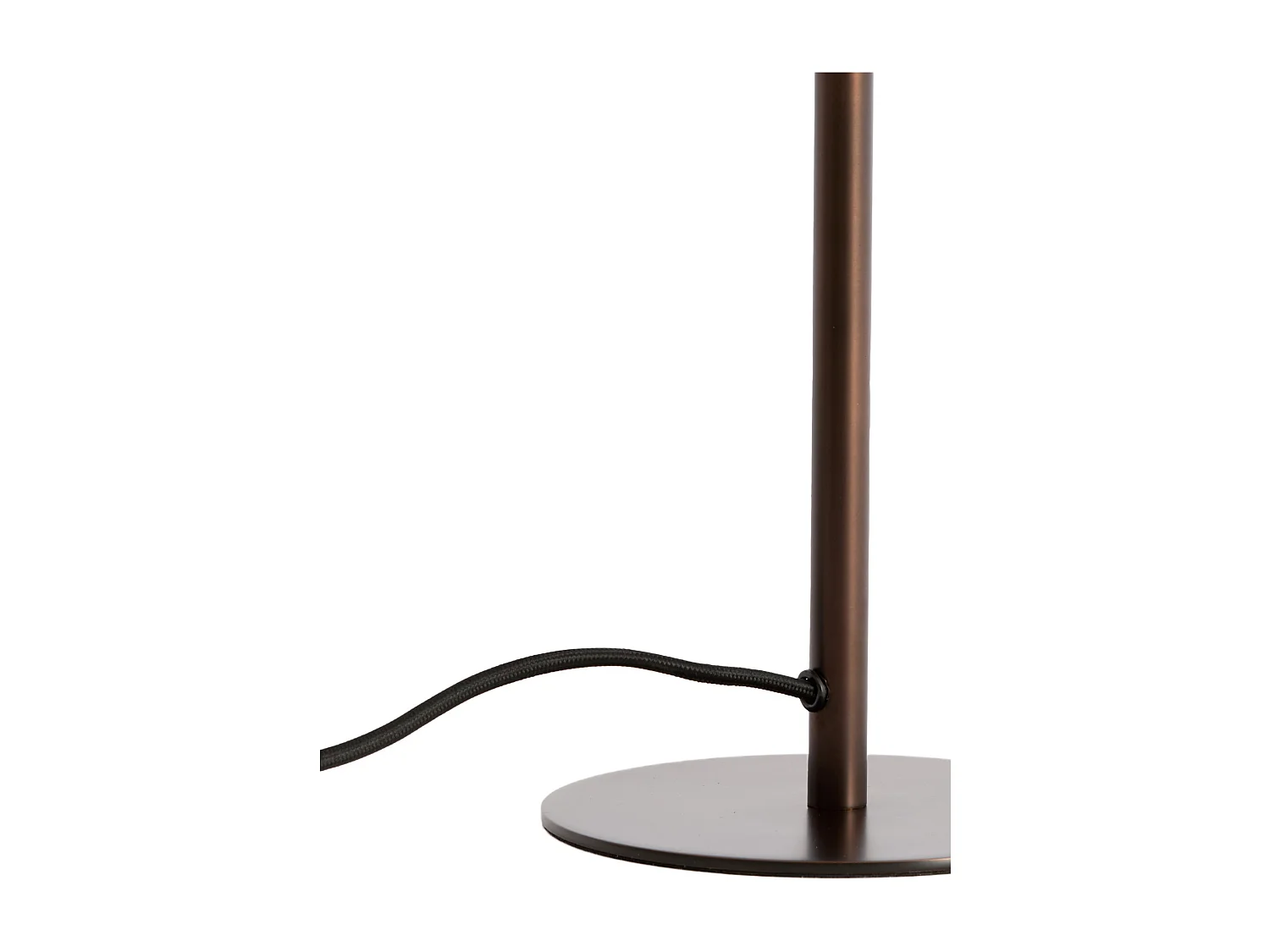 Lampe de table CEDILLO - Ø20x34 cm - Noir