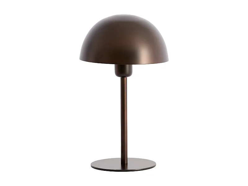 Lampe de table CEDILLO - Ø20x34 cm - Noir