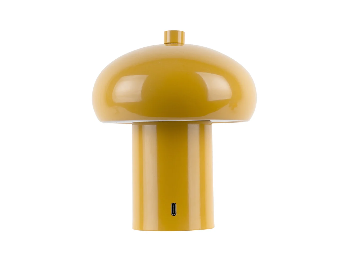Lampe de table LED Retro Seta - 12,5 x 12,5 x 15 cm - Jaune
