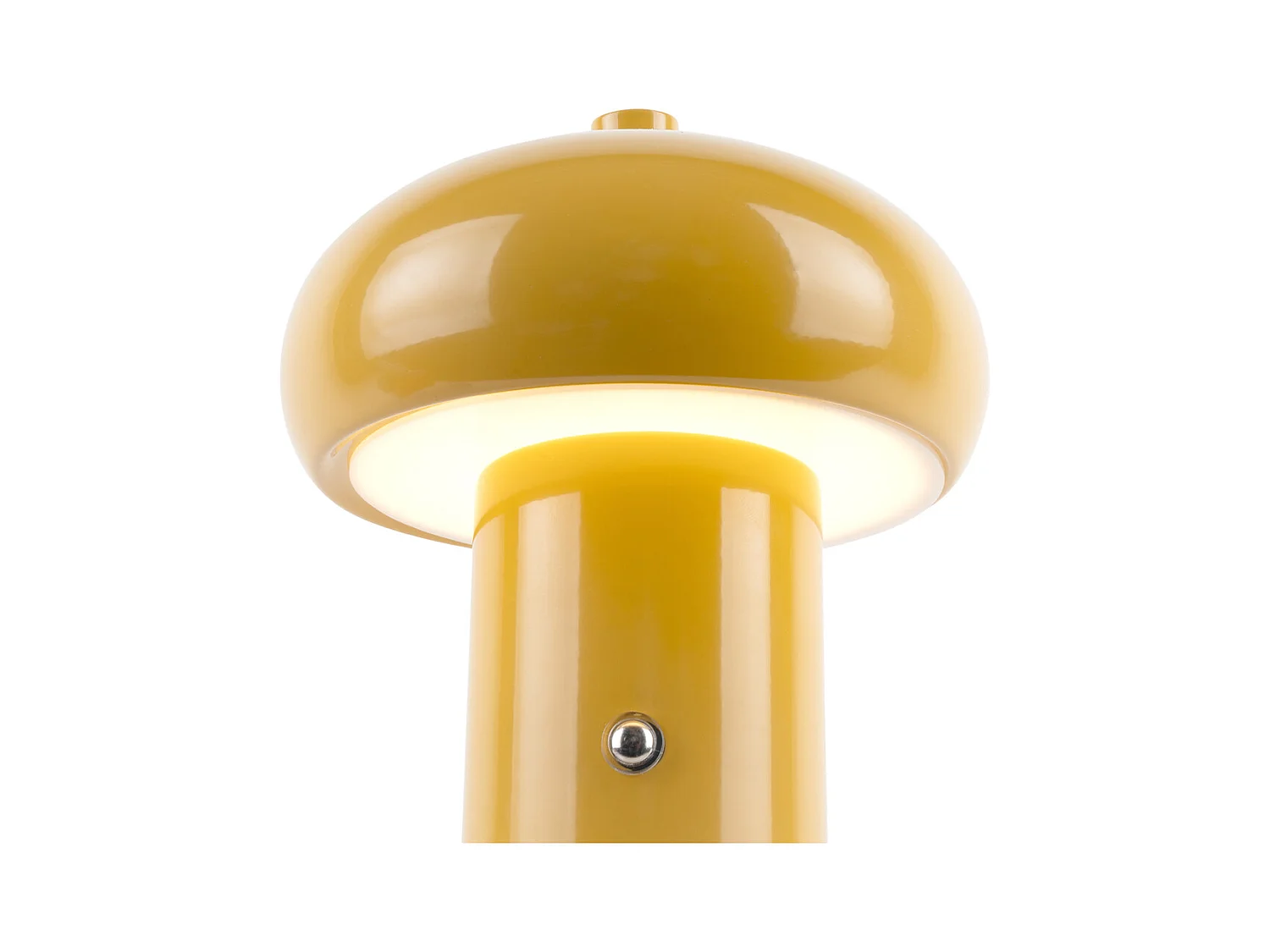 Lampe de table LED Retro Seta - 12,5 x 12,5 x 15 cm - Jaune