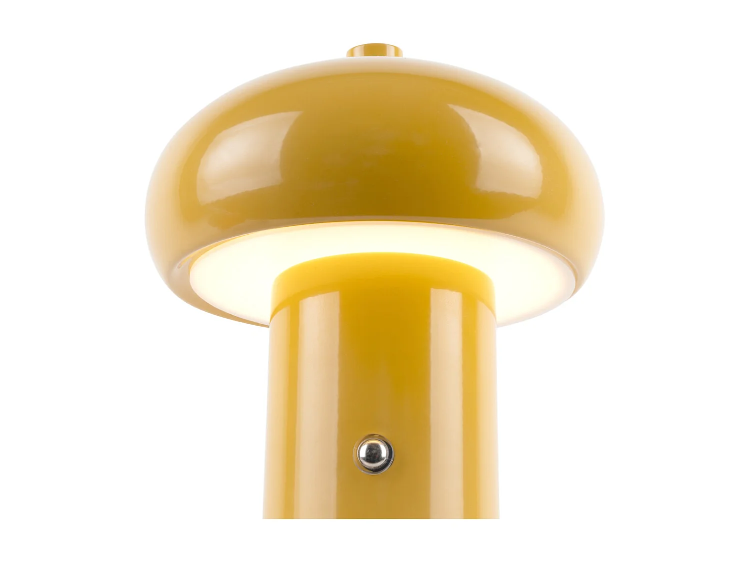 Lámpara de mesa Retro Seta LED - Amarillo mango