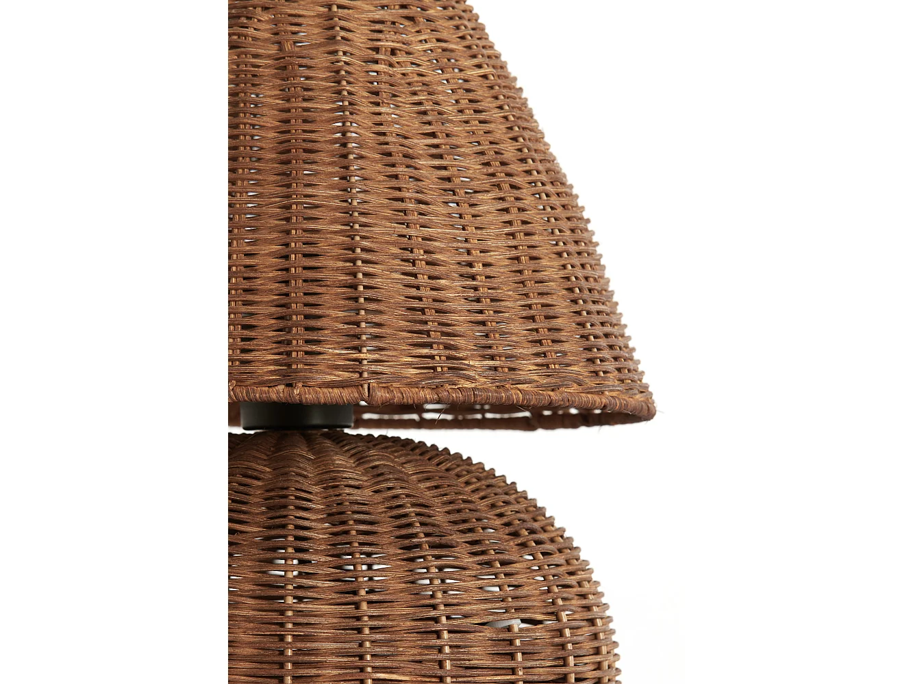 Lampe de table MAVON - Ø27,5x35 cm - Marron