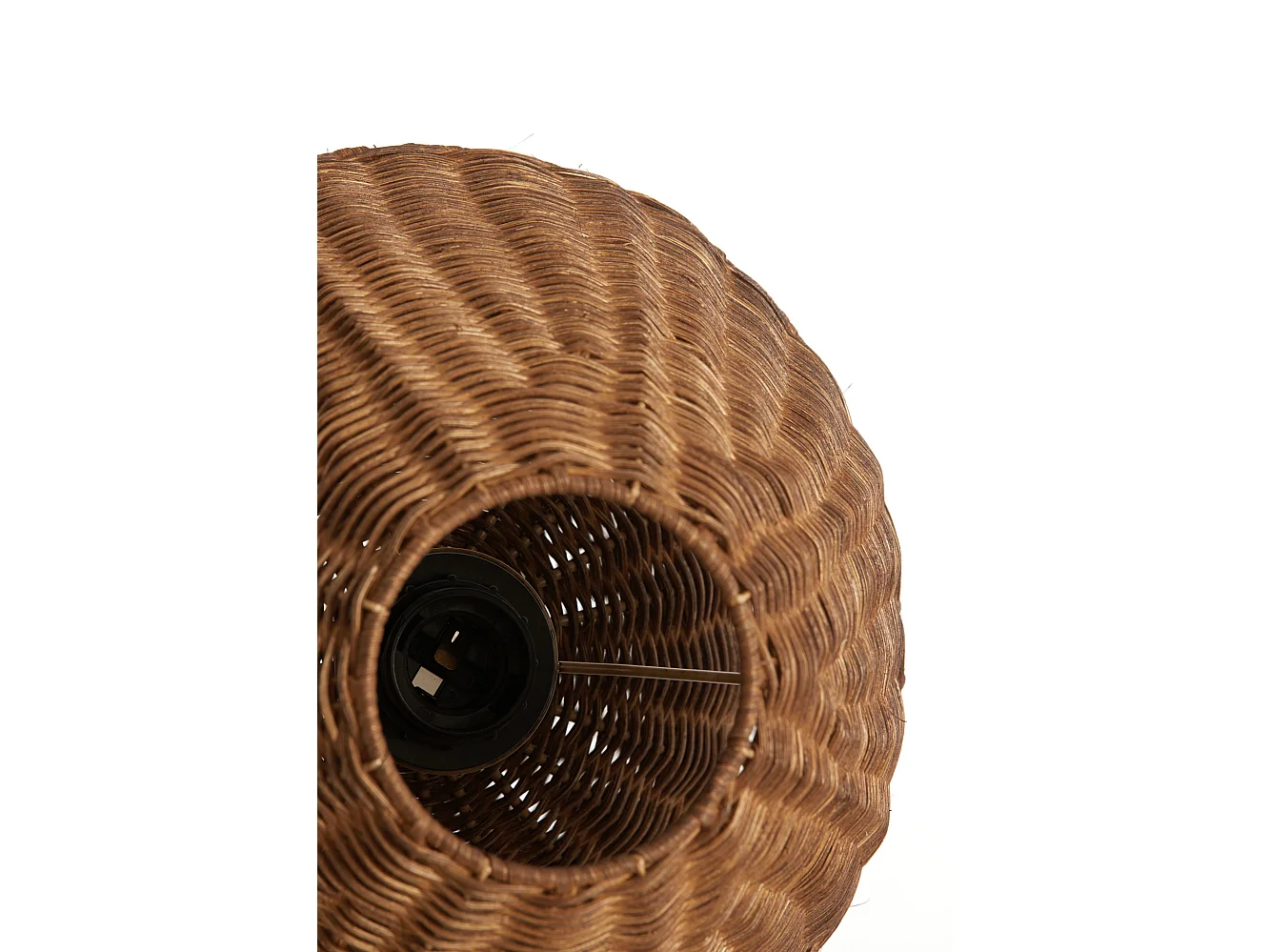 Lampe de table MAVON - Ø27,5x35 cm - Marron