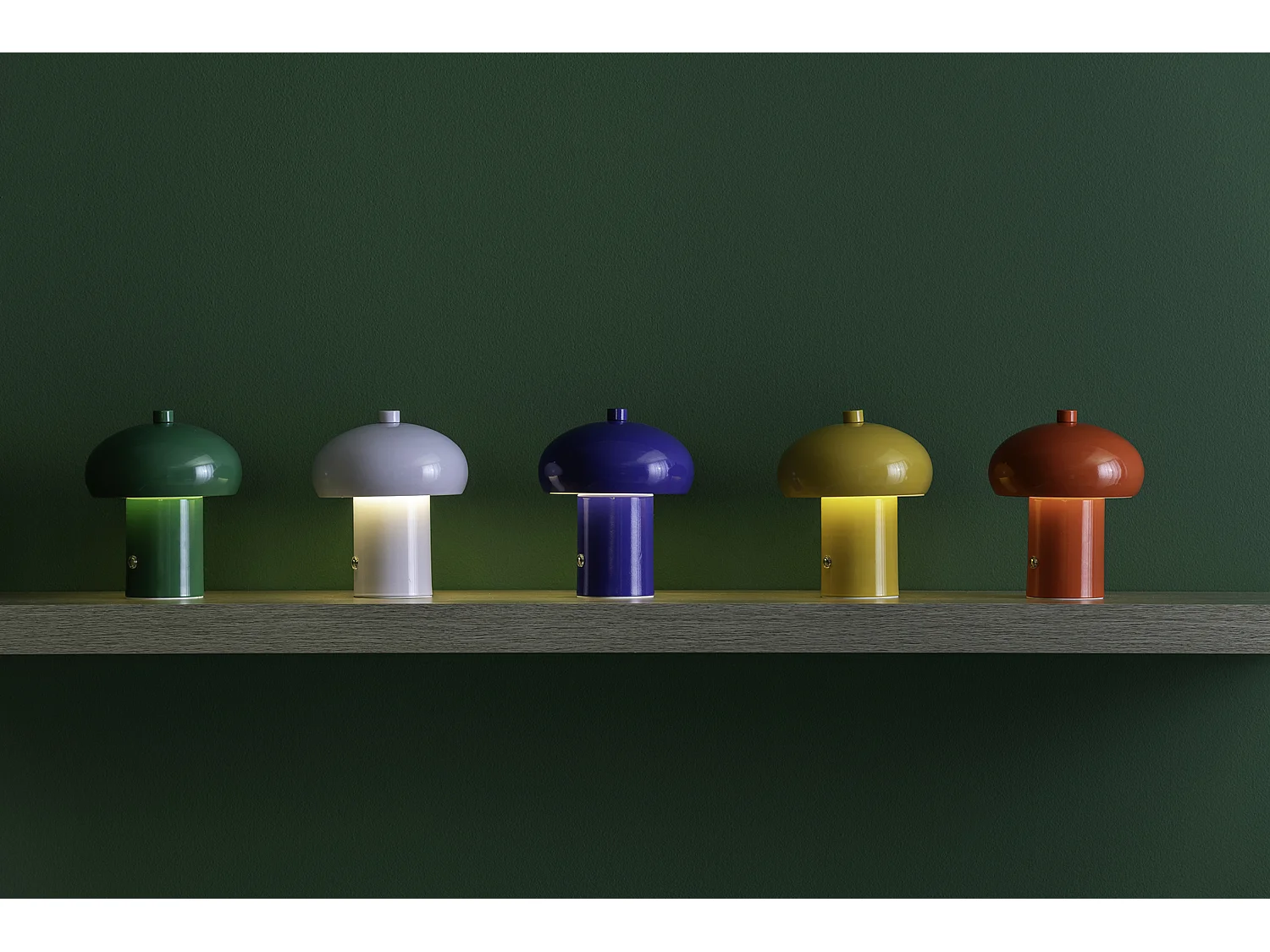 Lampe de table LED Retro Seta - 12,5 x 12,5 x 15 cm - Violet