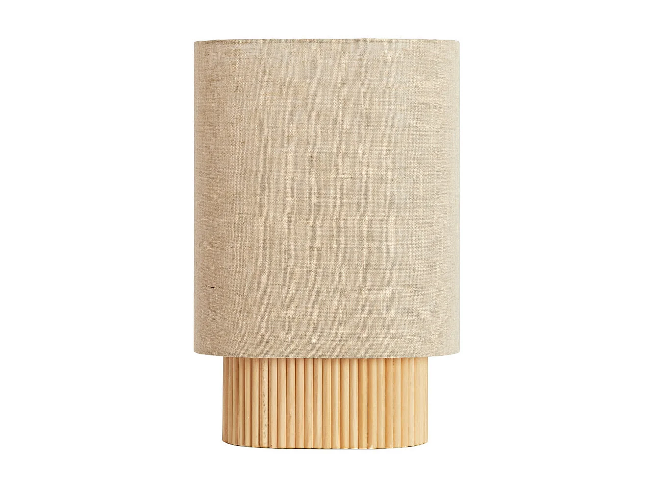 Lampe de table LASLO - 30x20x45 cm - Marron