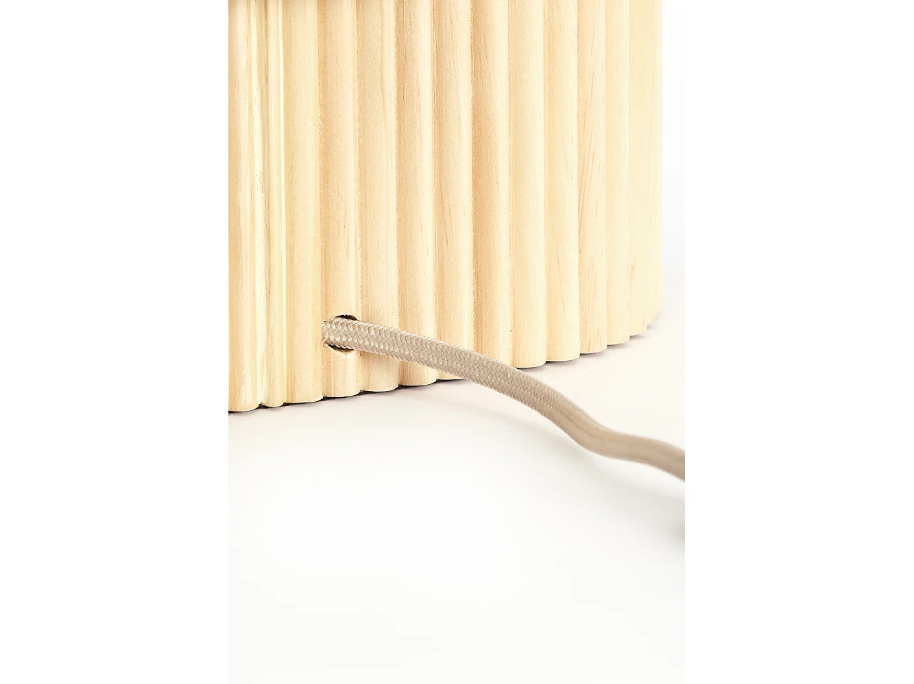 Lampe de table LASLO - 30x20x45 cm - Marron