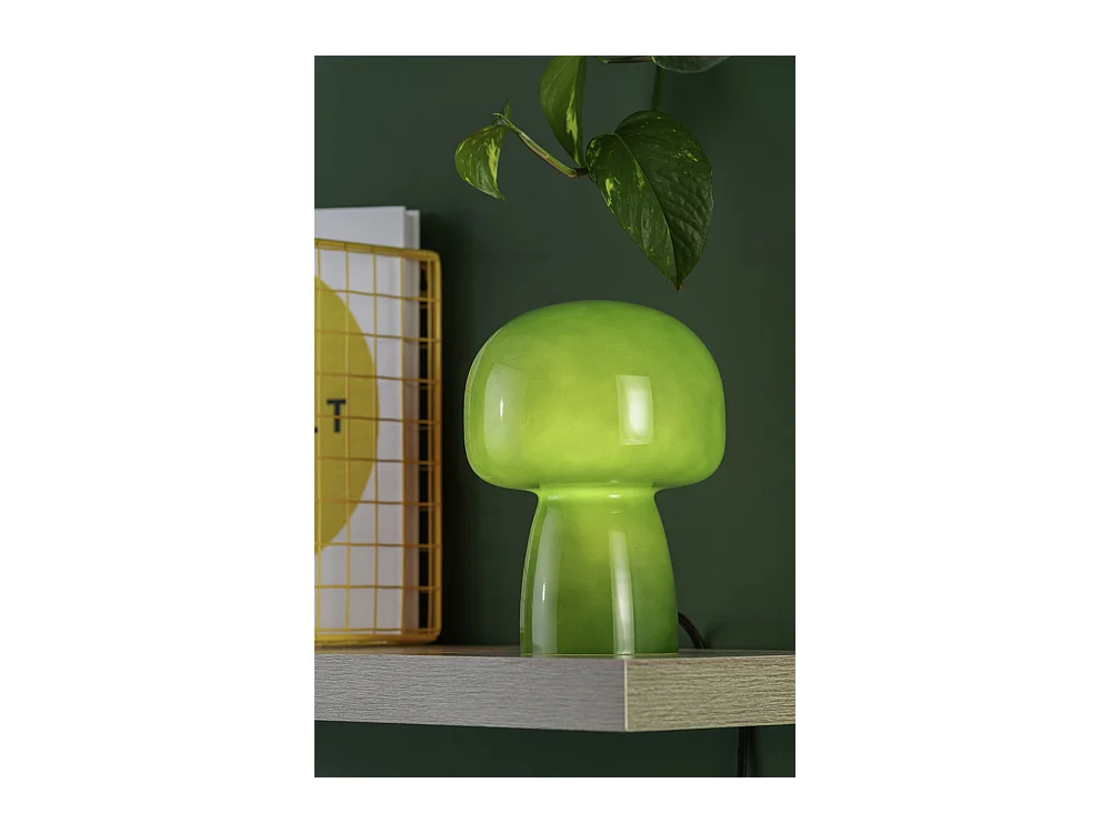 Lampe de table Fervor - 15x15x20 cm - Vert