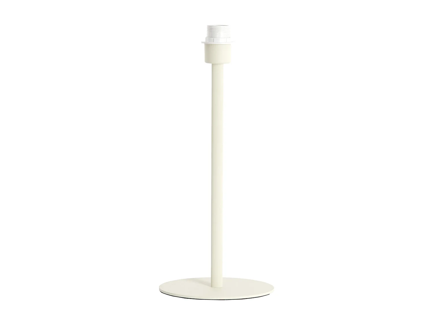 Pied de lampe CERINI - 20x13x46 cm - Blanc