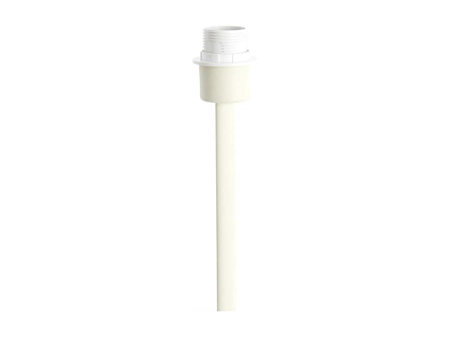 Pied de lampe CERINI - 20x13x46 cm - Blanc