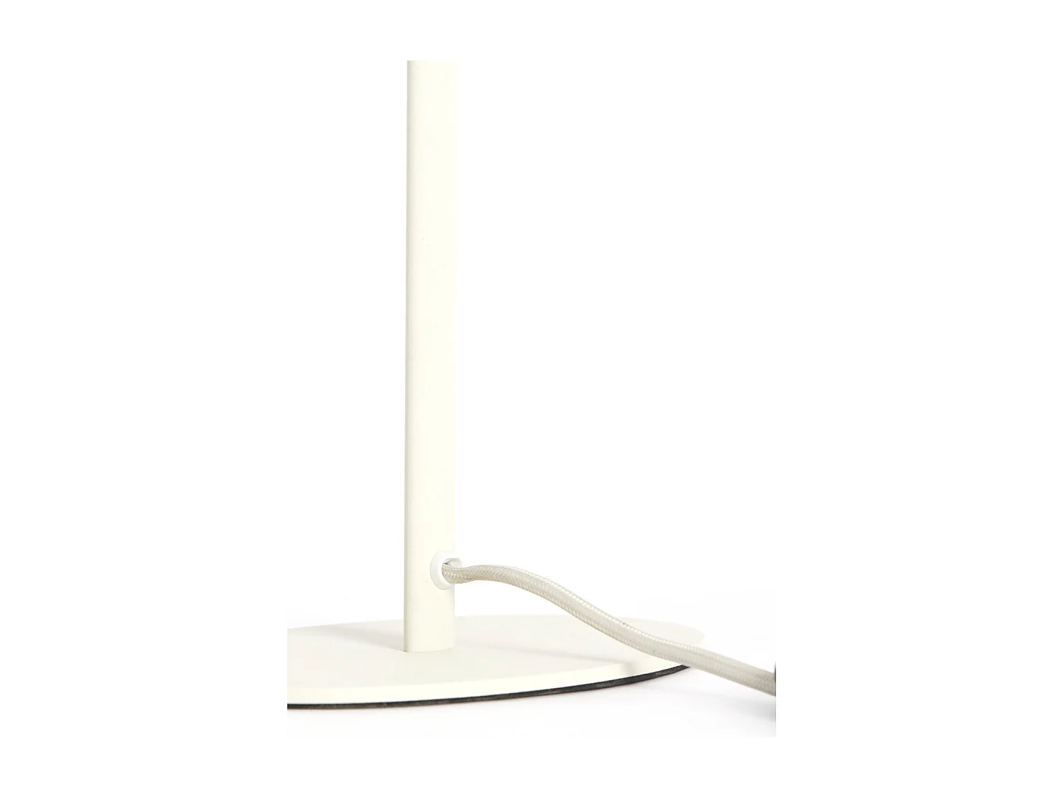Pied de lampe CERINI - 20x13x46 cm - Blanc