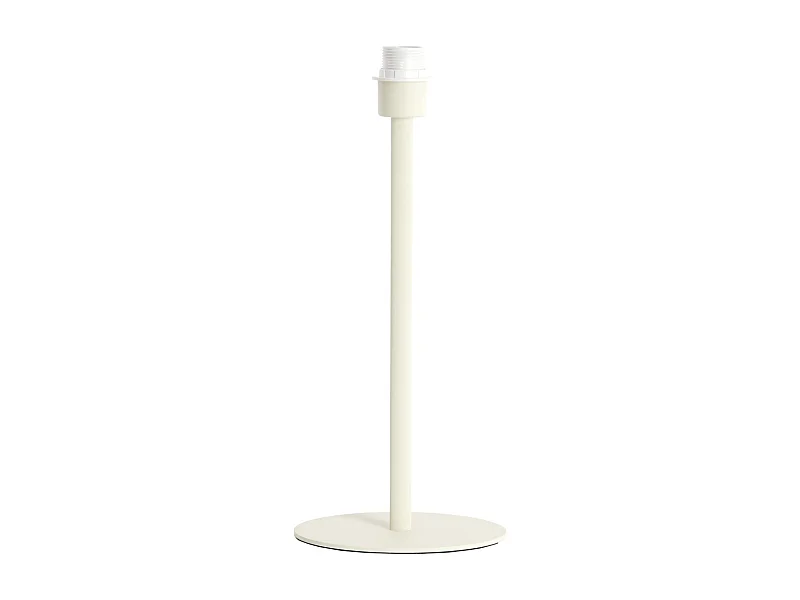 Pied de lampe CERINI - 20x13x46 cm - Blanc