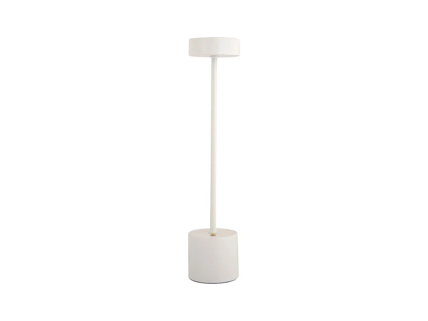 Tafellamp Ganar LED - 8x8x37.5 cm - Wit