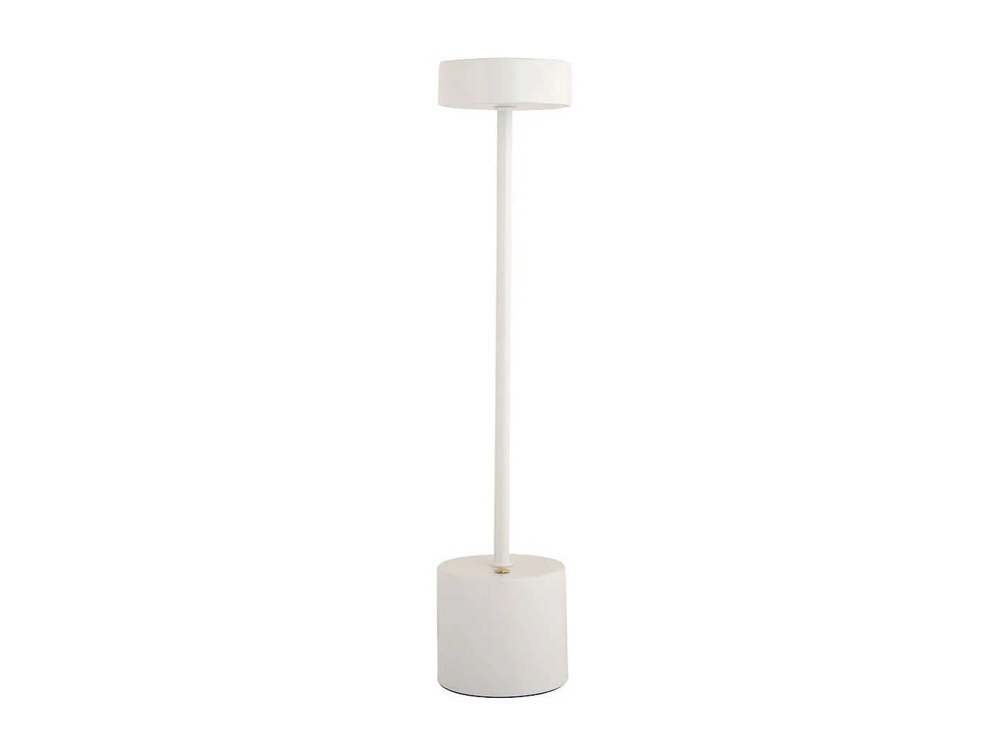 Lampe de table Ganar LED - 8x8x37,5 cm - Blanc