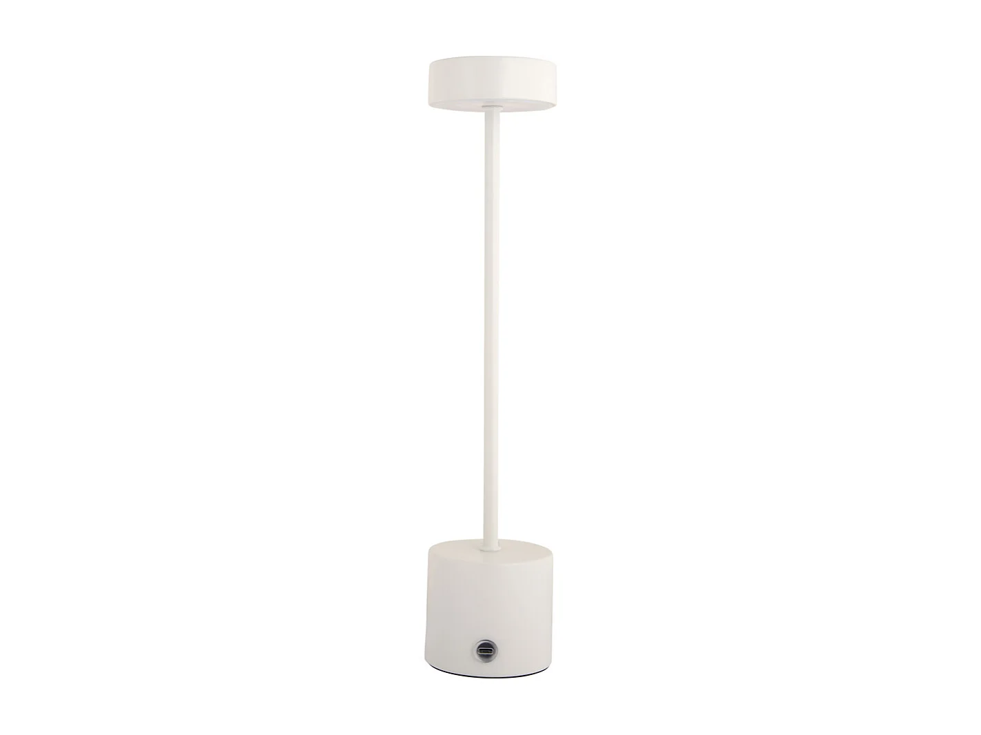 Lampe de table Ganar LED - 8x8x37,5 cm - Blanc
