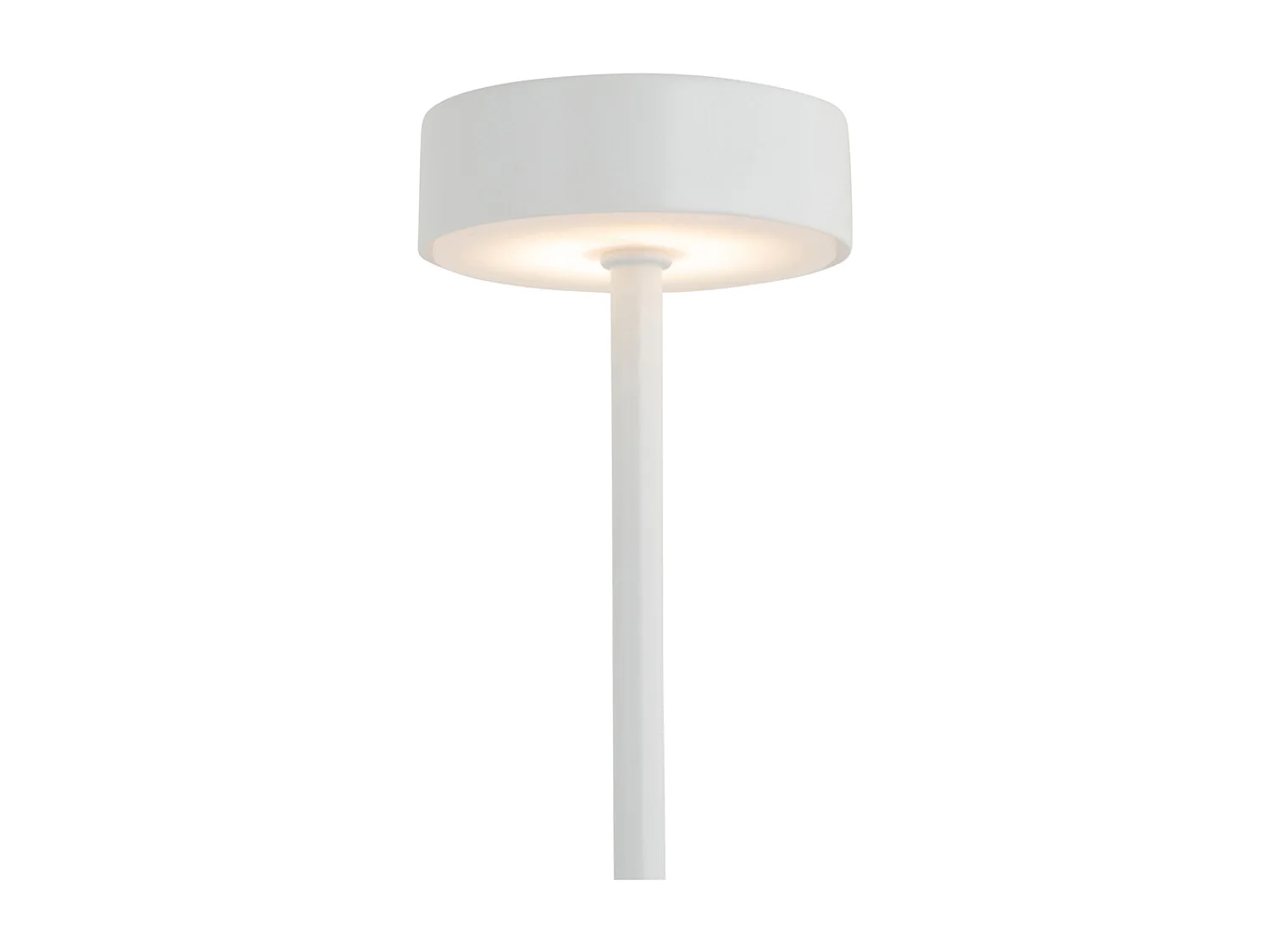 Lampe de table Ganar LED - 8x8x37,5 cm - Blanc