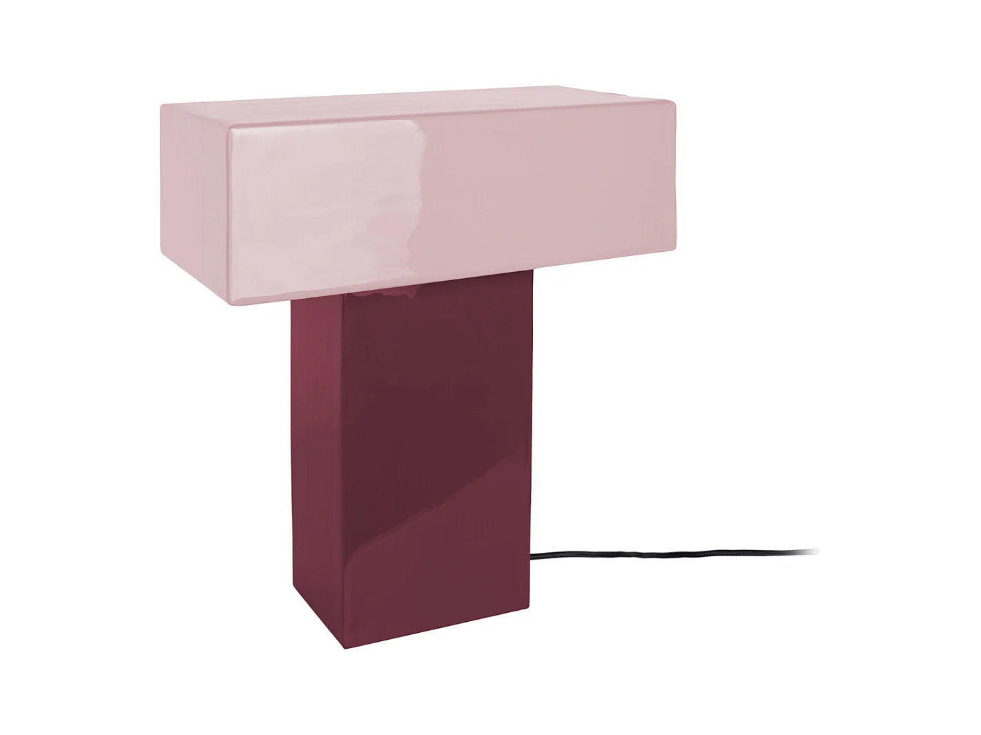 Tafellamp Grato  - 32x15x35 cm - Paars