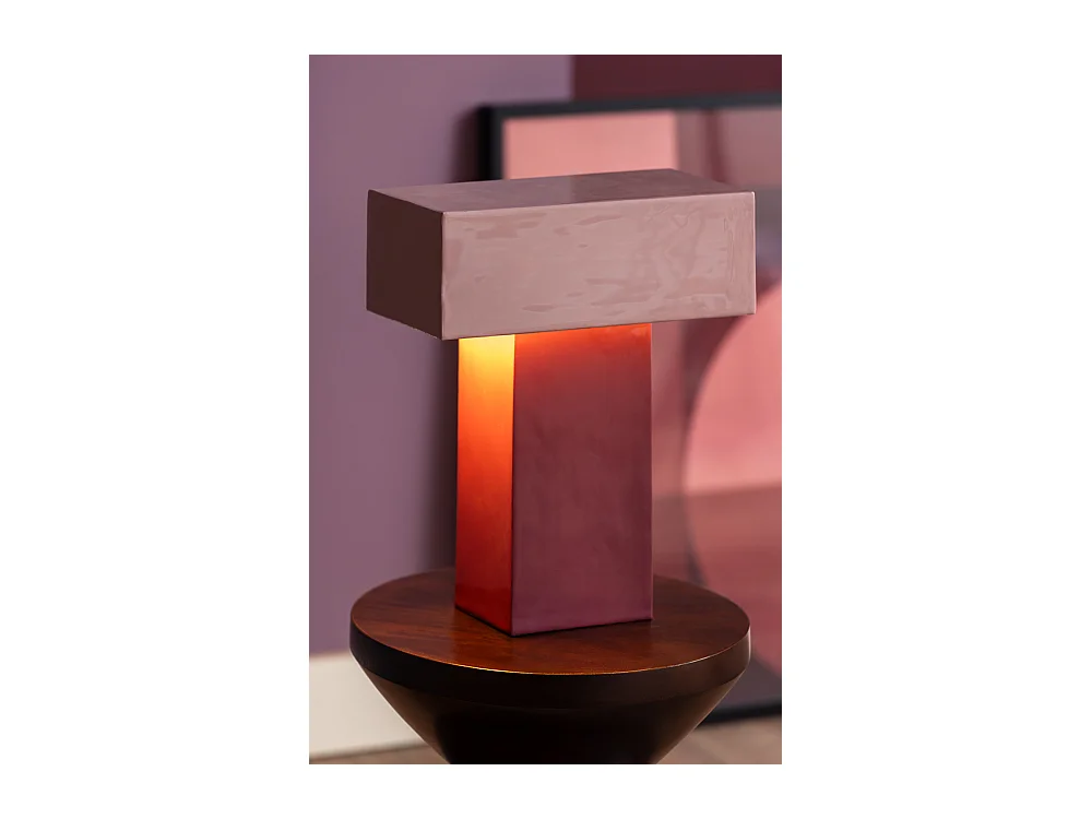 Tafellamp Grato  - 32x15x35 cm - Paars