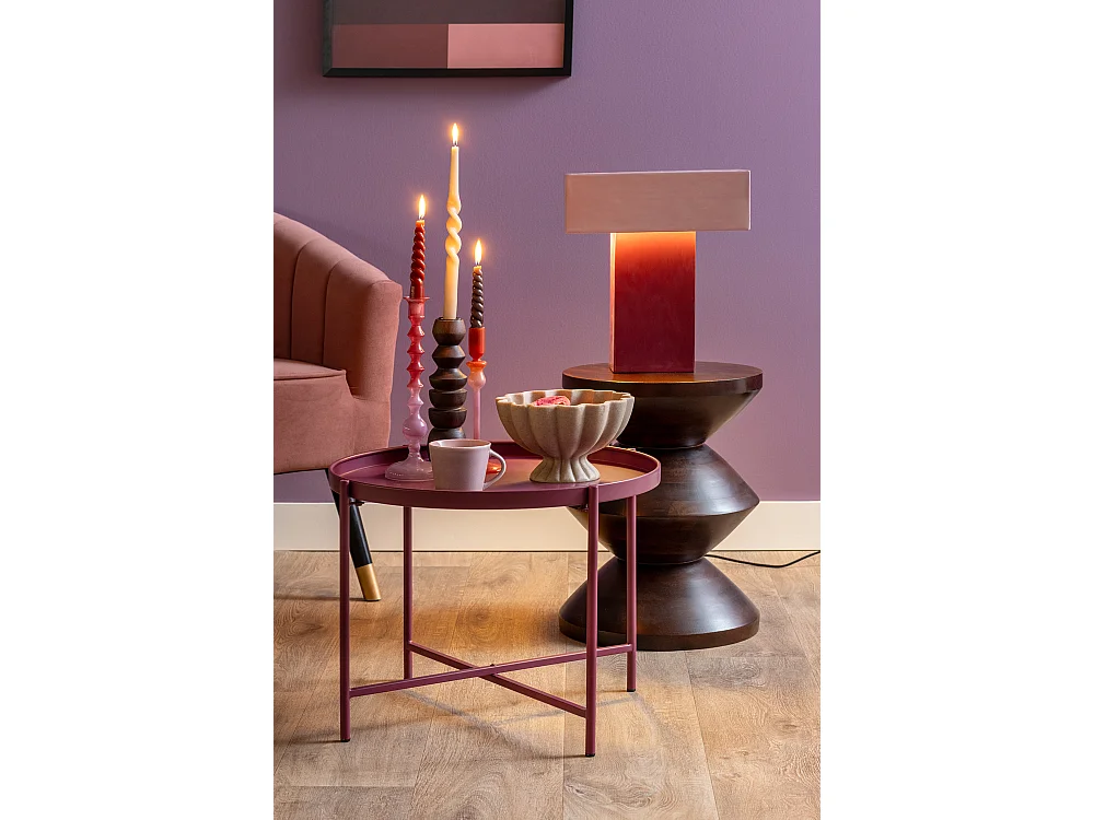 Grato Tischlampe - 32x15x35 cm - Lila