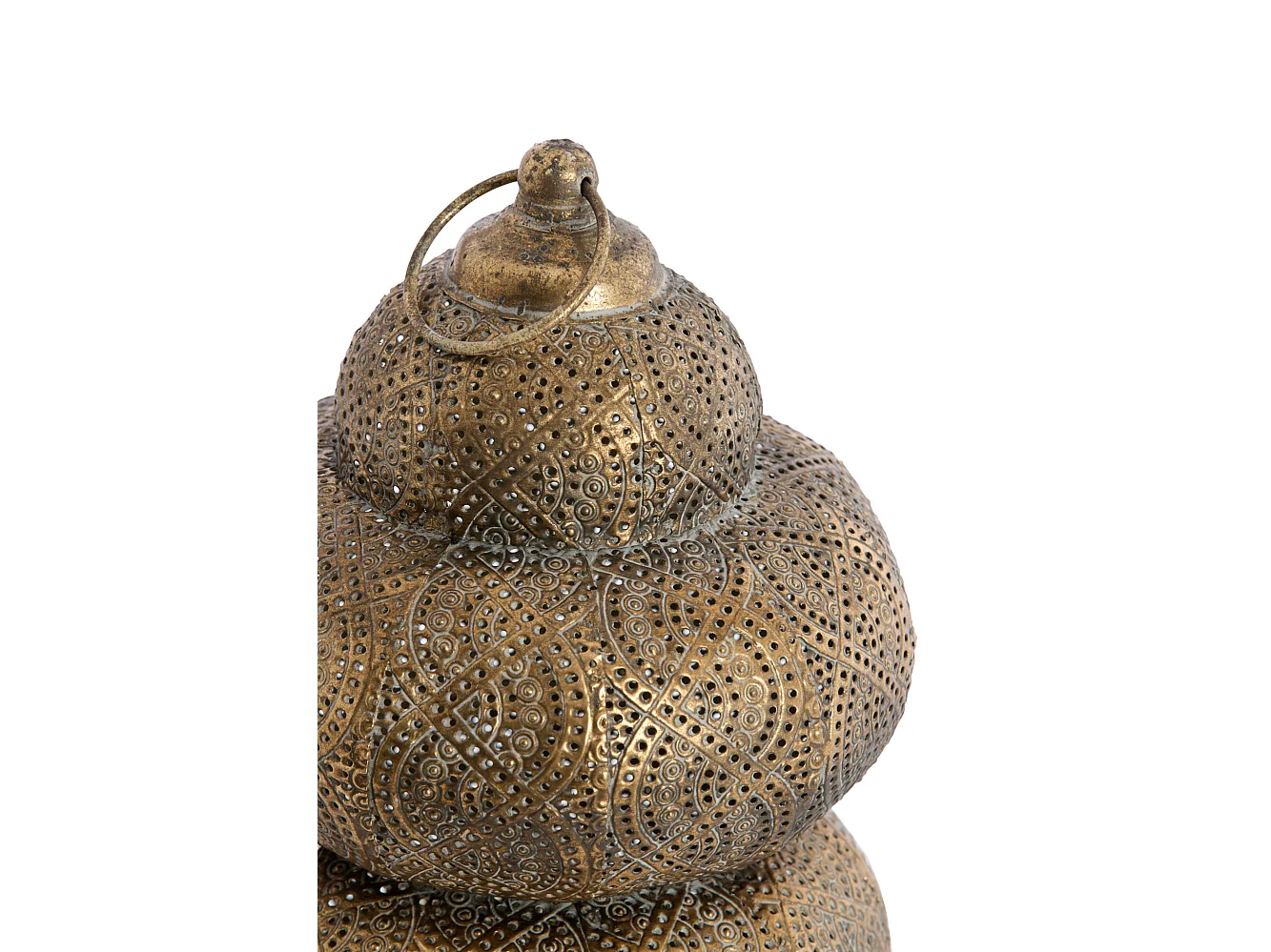 Lampe de table KAITO - Ø19,5x42 cm - Marron