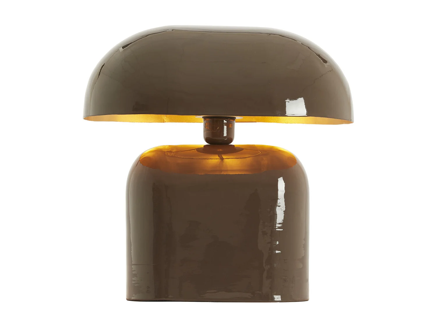 Tafellamp TODD - 37x26x37 cm - Bruin