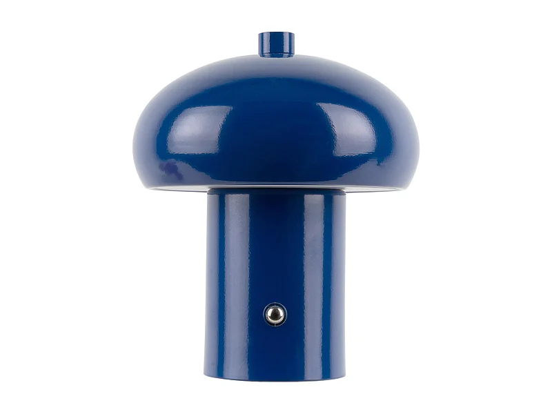 Retro Seta LED-Tischlampe - 12,5 x 12,5 x 15 cm - Blau