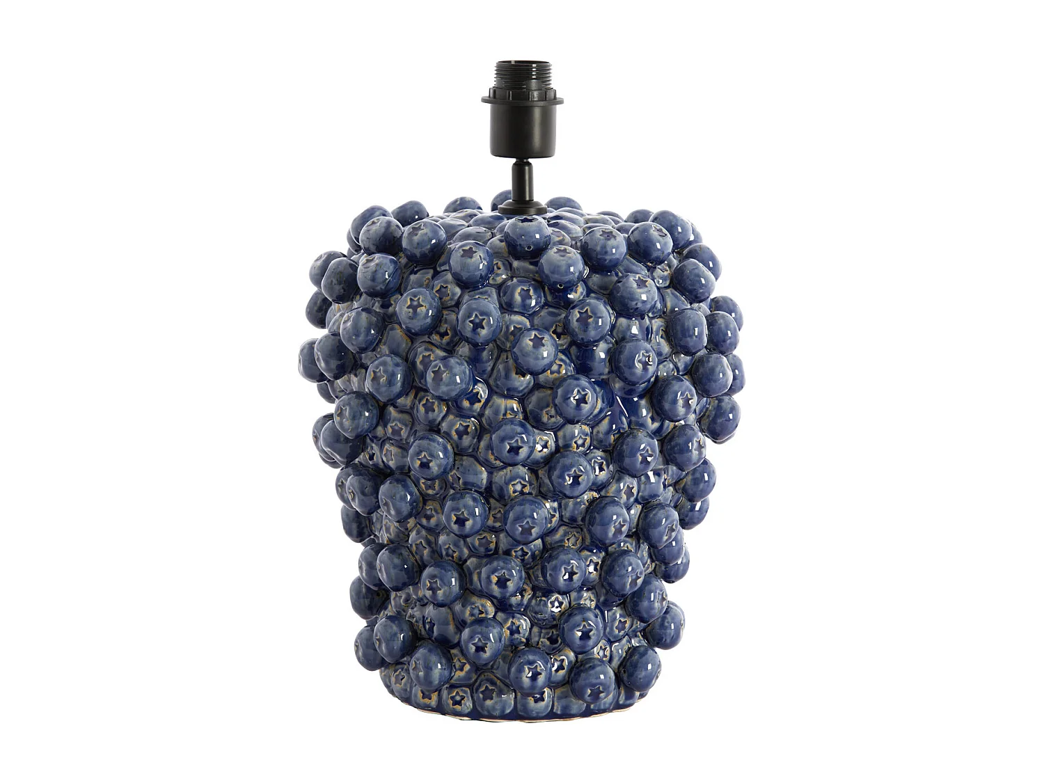 Pied de lampe Berries - 31,5x31x35 cm - Bleu