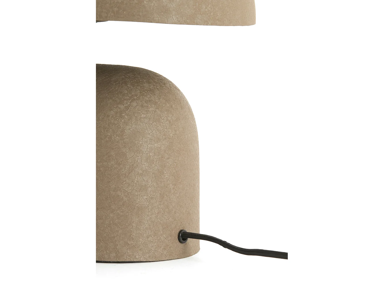 Tafellamp TODD - 34x21x30 cm - Bruin