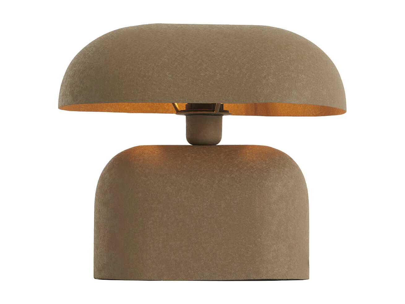 Tafellamp TODD - 34x21x30 cm - Bruin