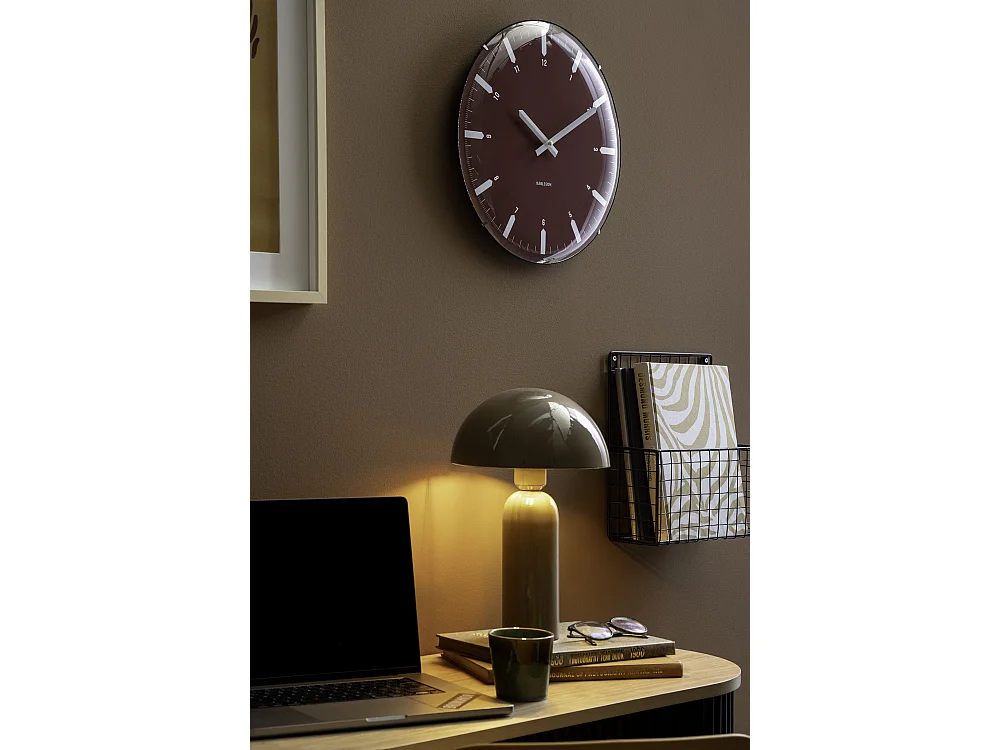 Lampe de table Atrayente - 22x22x35 cm - Marron