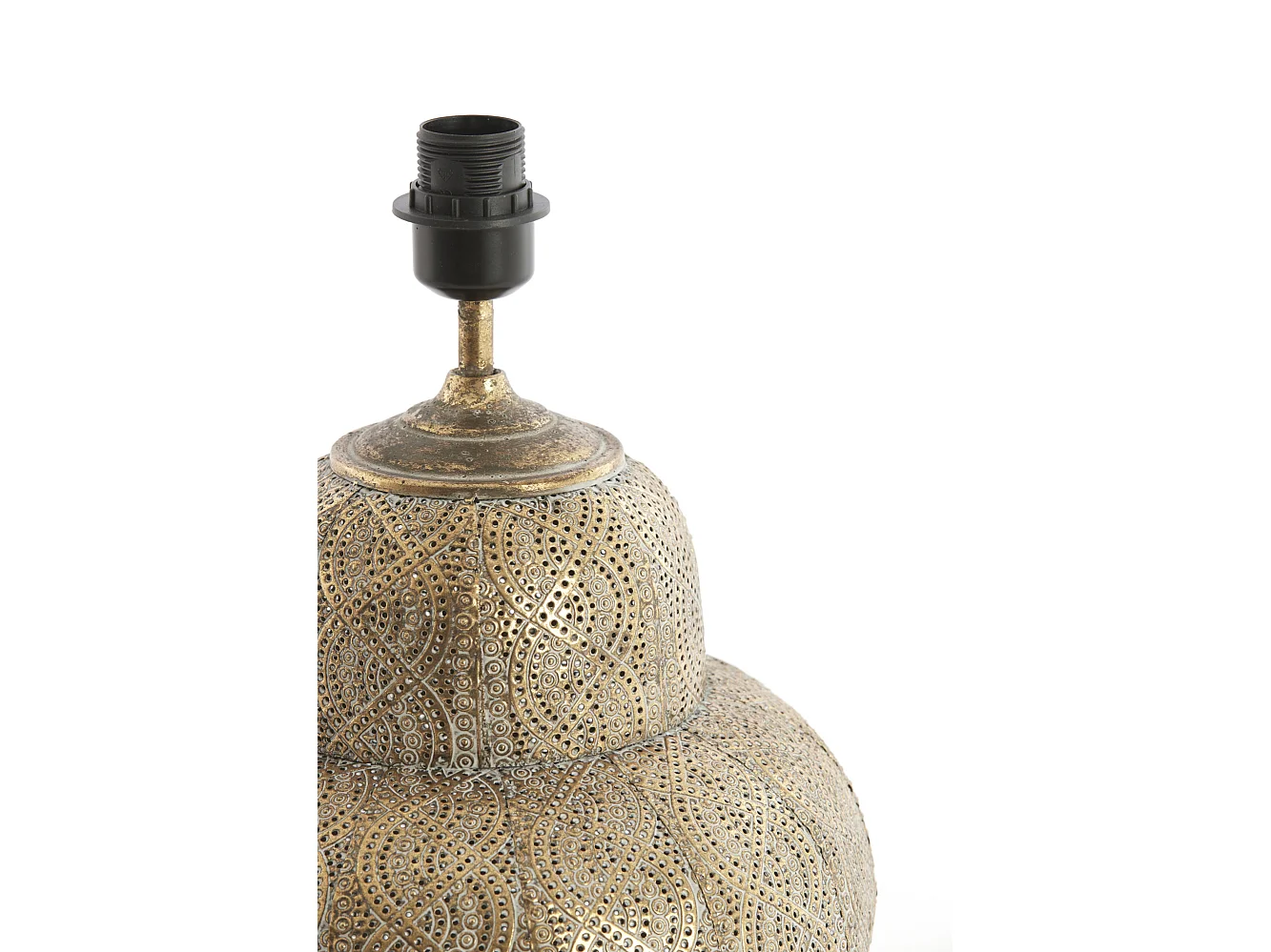 Pied de lampe RYOTA - Ø31x41 cm - Marron