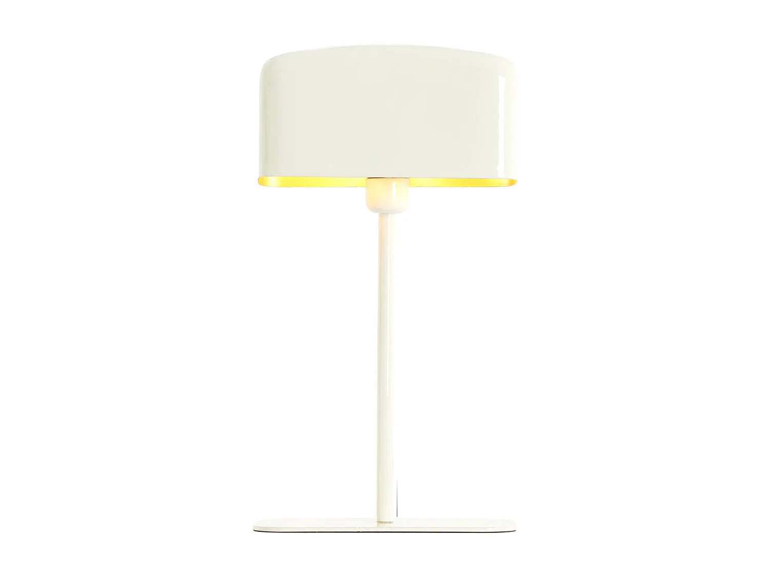 Lampe de table ELENIE - 25x13x48 cm - Blanc