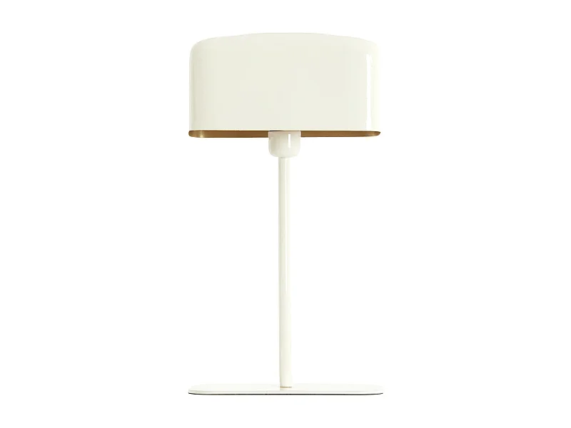 Tafellamp ELENIE - 25x13x48 cm - Wit