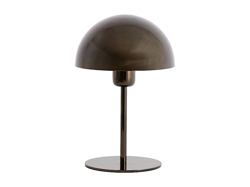 Lampe de table CEDILLO - Ø18x28 cm - Noir