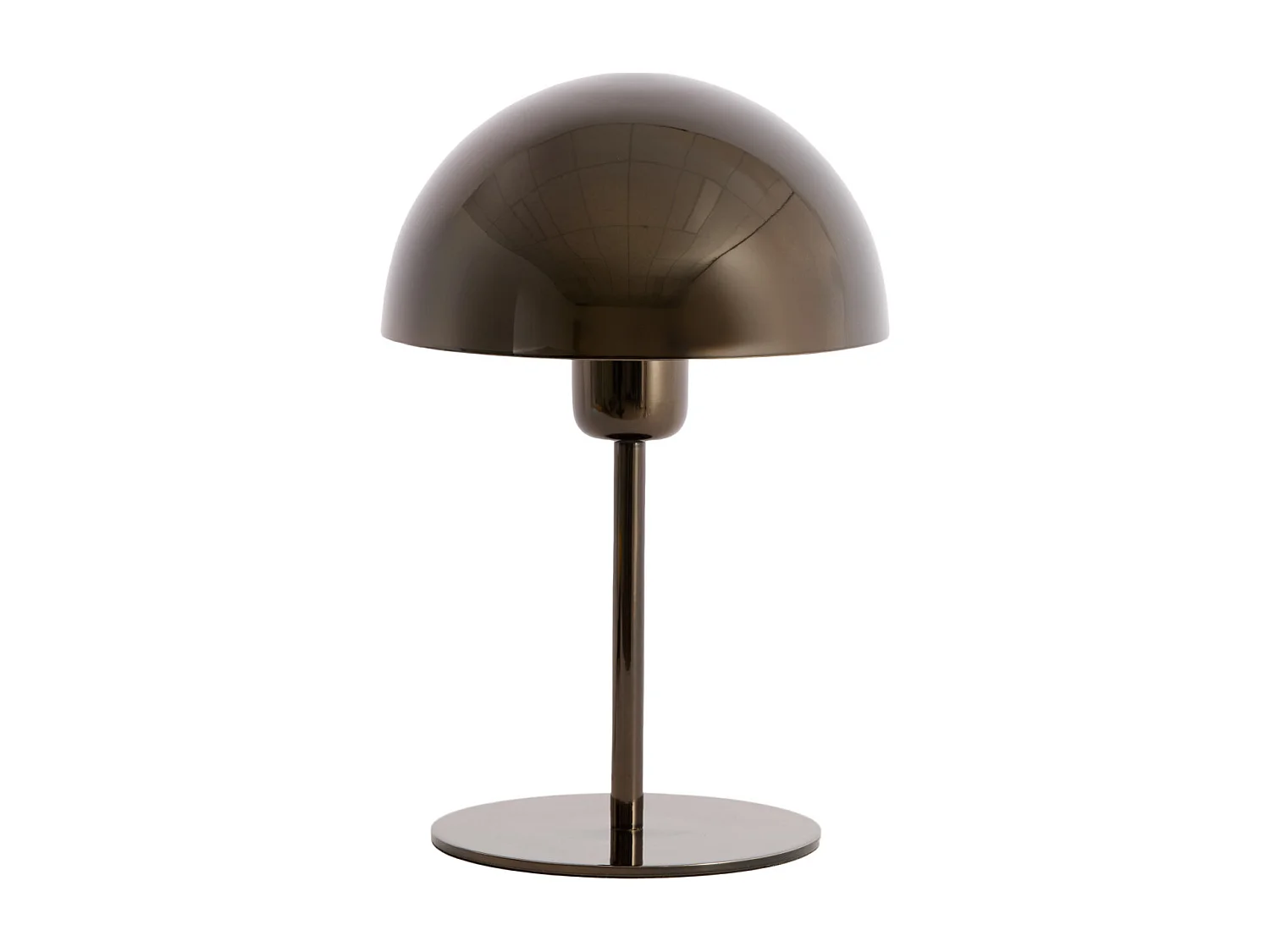 Lampe de table CEDILLO - Ø18x28 cm - Noir